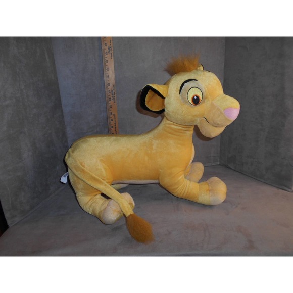 Disney Lion King SIMBA Cub Plush 2002 18" 10251/10250 Hasbro Vintage - Picture 3 of 7